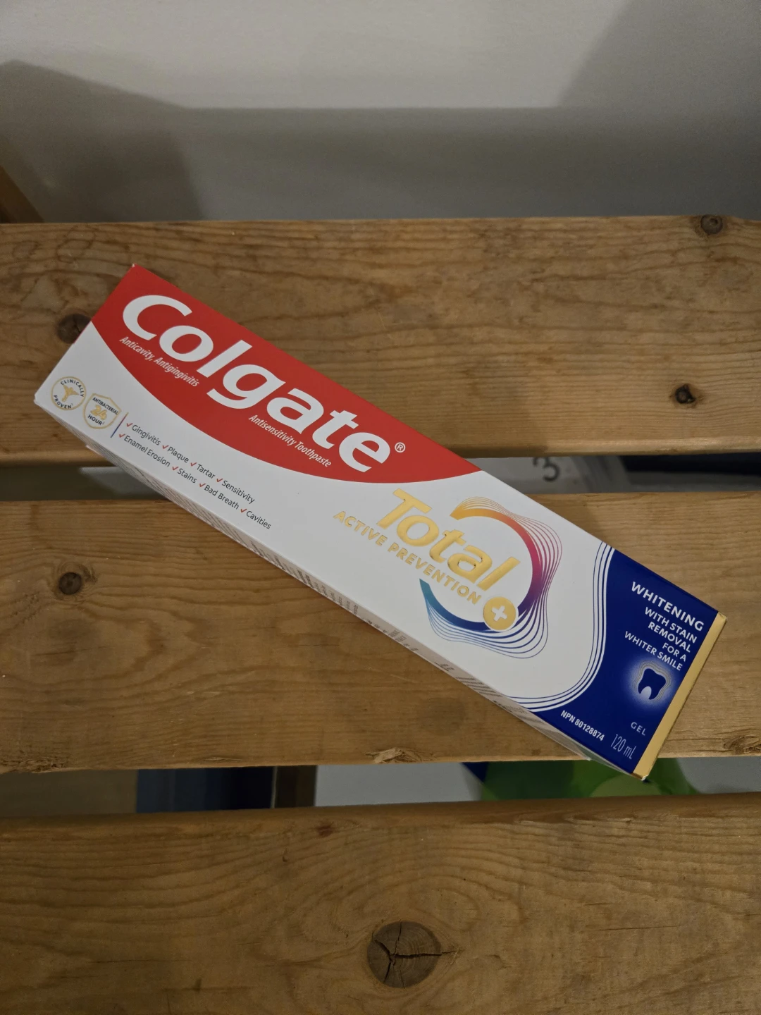 BN Colgate Total+ Active Prevention Whitening Toothpaste