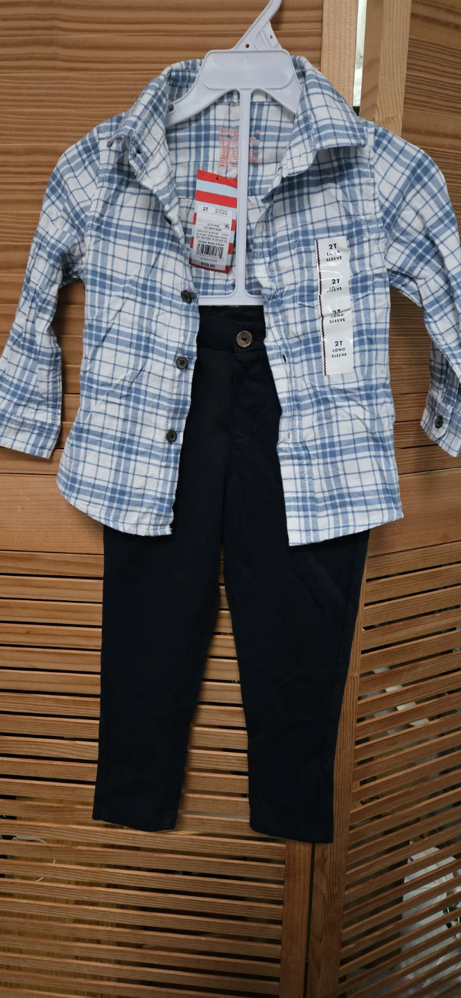 Cat & Jack Toddler Boy Outfit Set - 2T 🏈