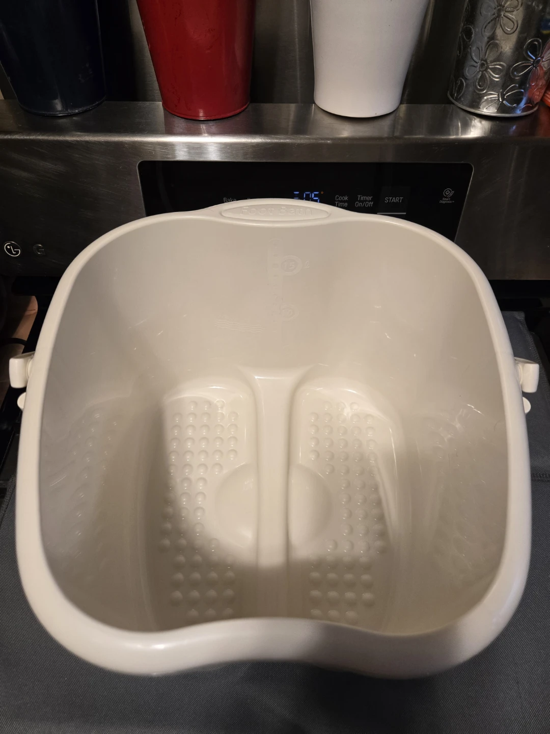 Inomata Japan Foot Bath Basin Acupressure Foot Soak Tub New