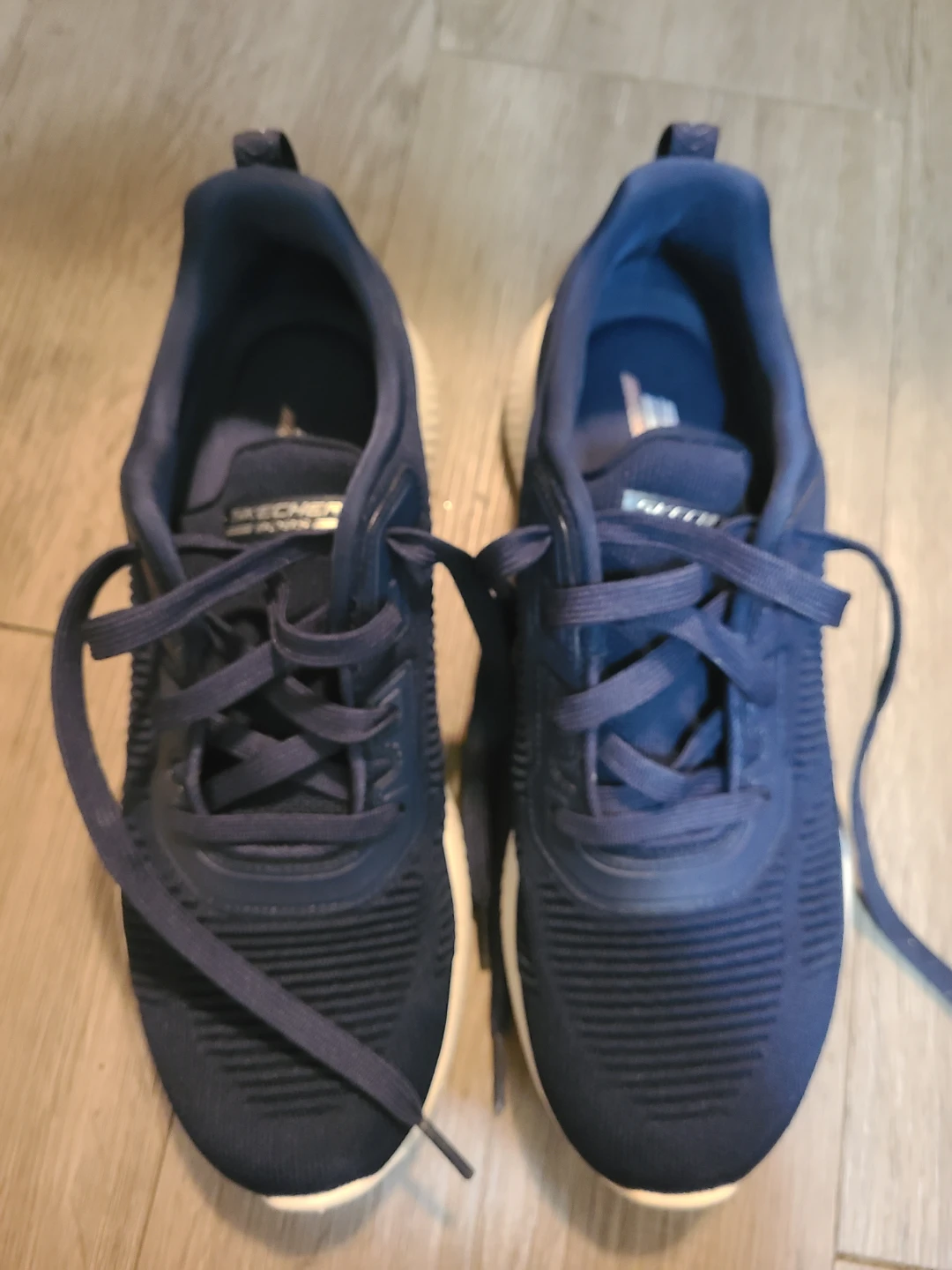 Skechers BOBS Women's Navy Sneakers size 9.5