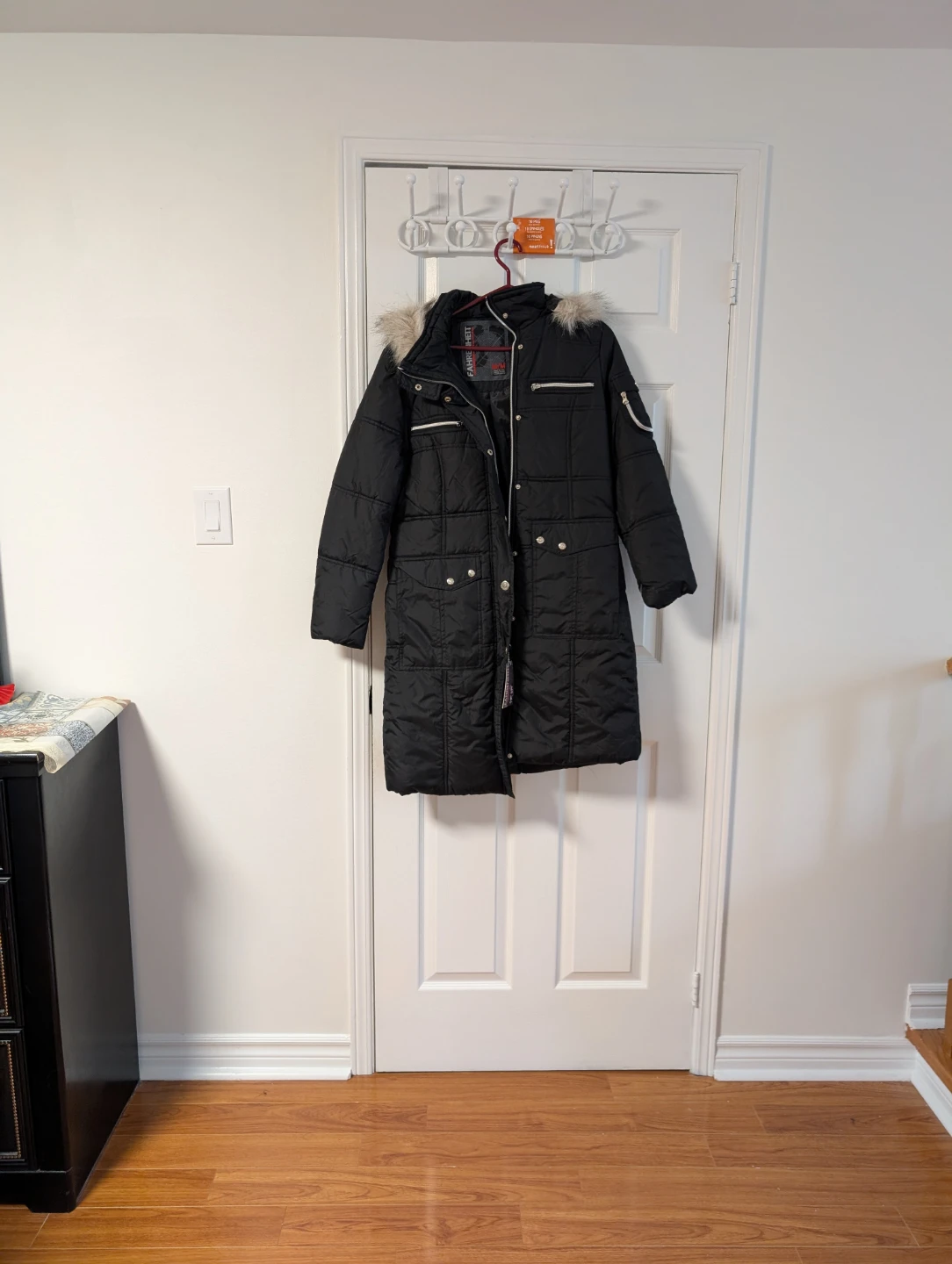 Fahrenheit Black Winter Parka