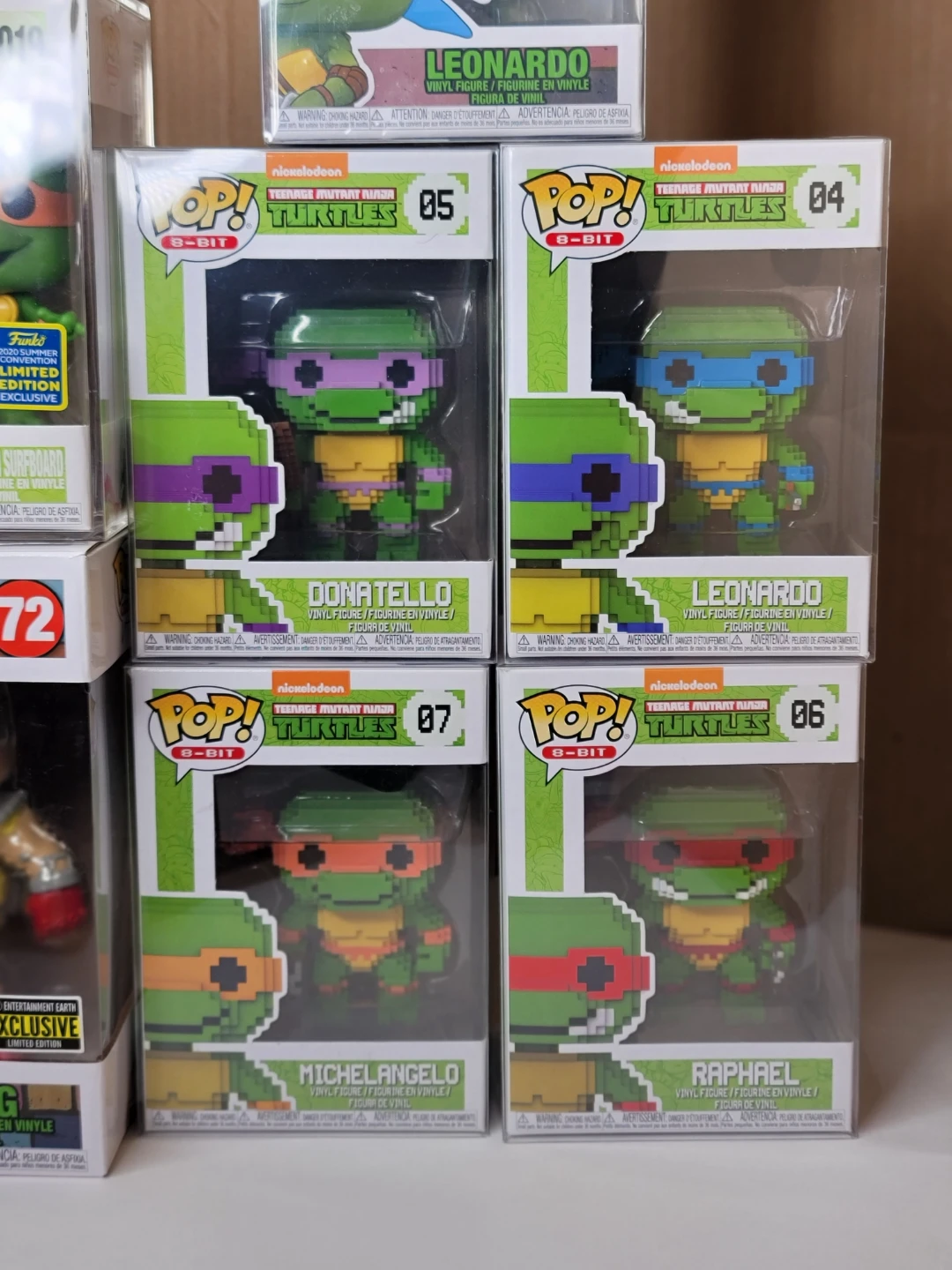 Teenage Mutant Ninja Turtles Funko Pop Collection Lot of 7 - photo 3
