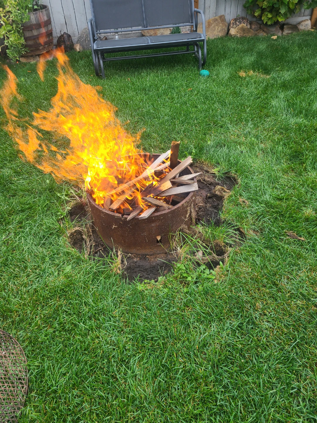 Metal Fire Pit Ring