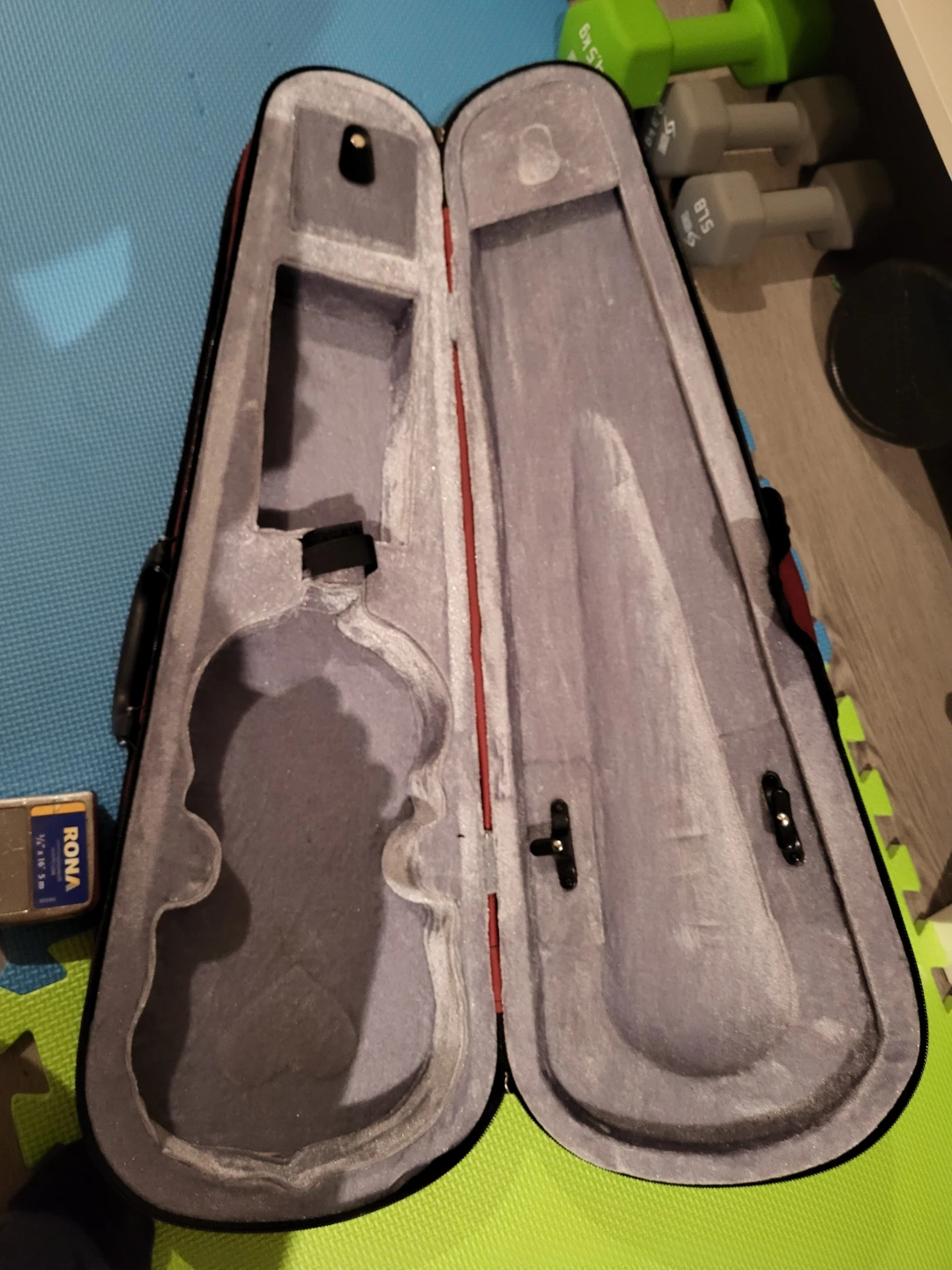 Quarter 1/4 Red Violin Case - photo 3