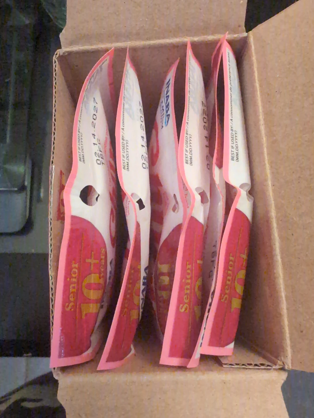 24xChuru Senior 10+ Cat Treats Tuna with Salmon - photo 3