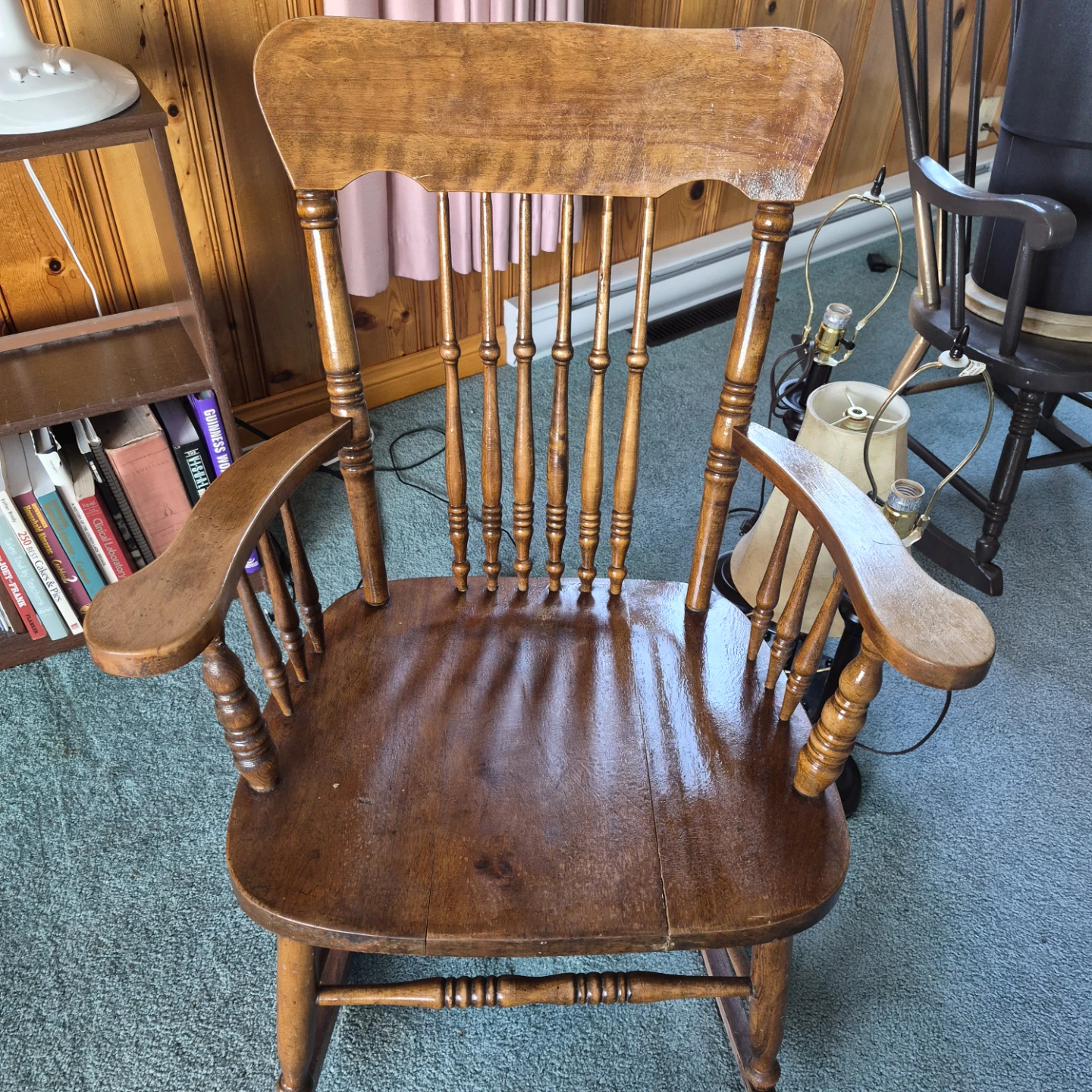 Classic Wooden Rocking Chair - photo 5