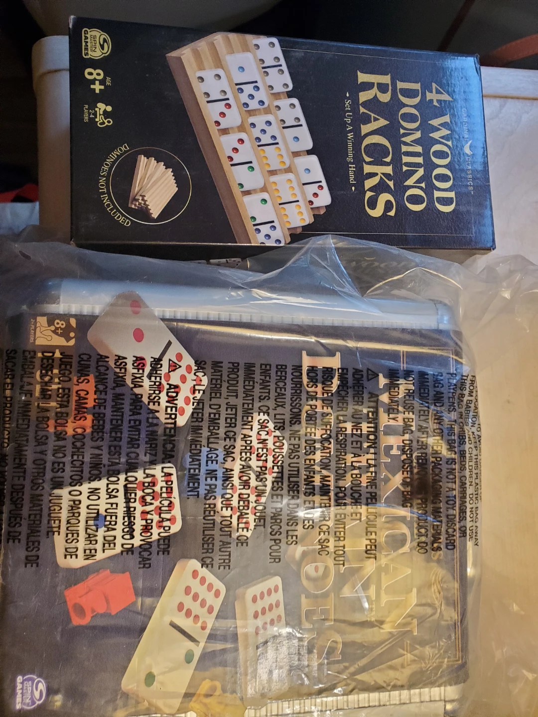 Mexican Train Dominoes Tin Game