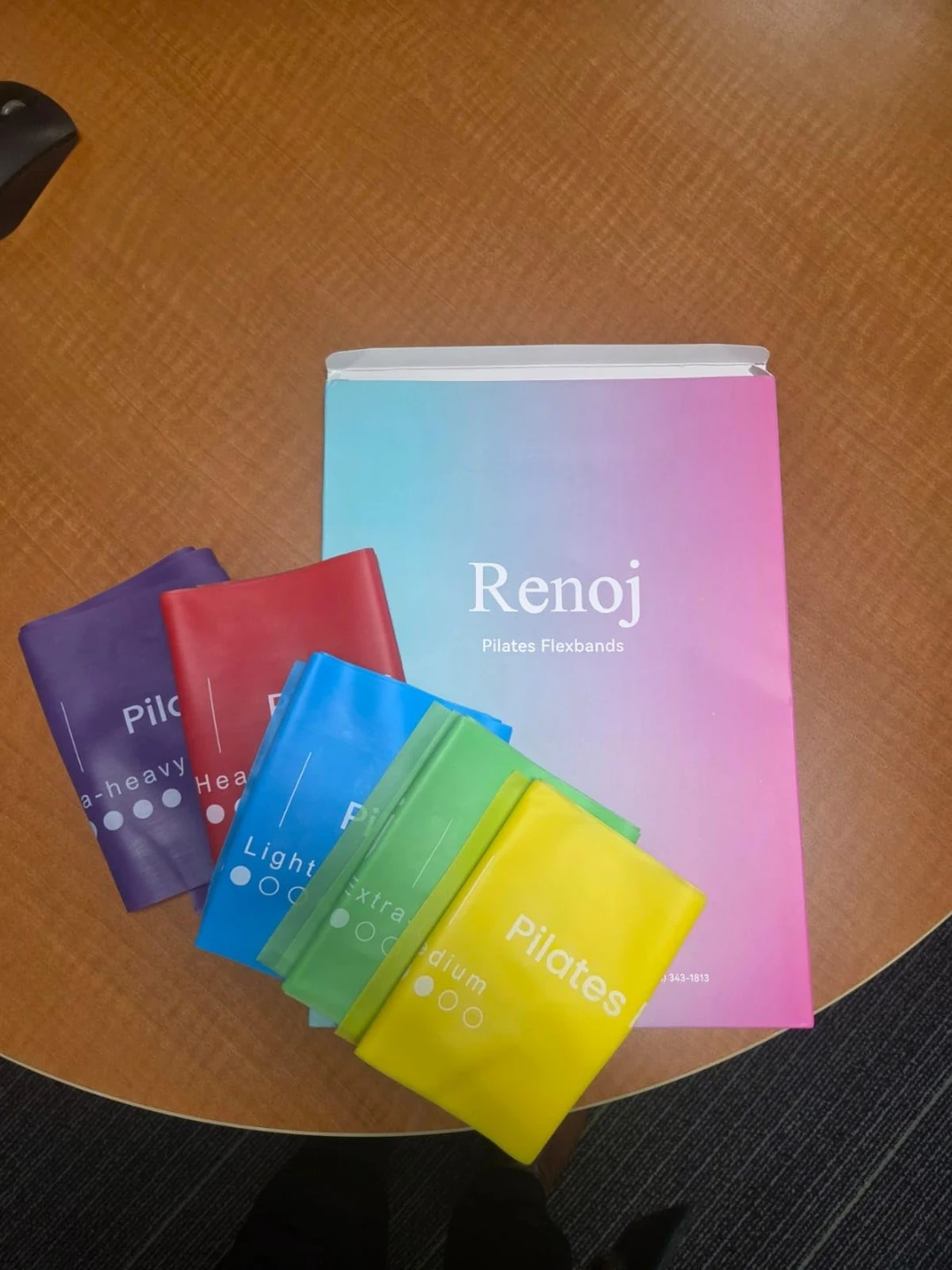 Renoj Pilates Flexbands 5-Pack 🏈