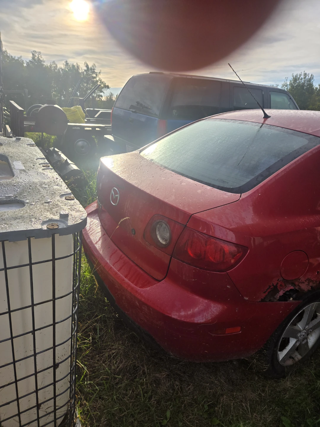 Red Mazda Sedan - photo 4