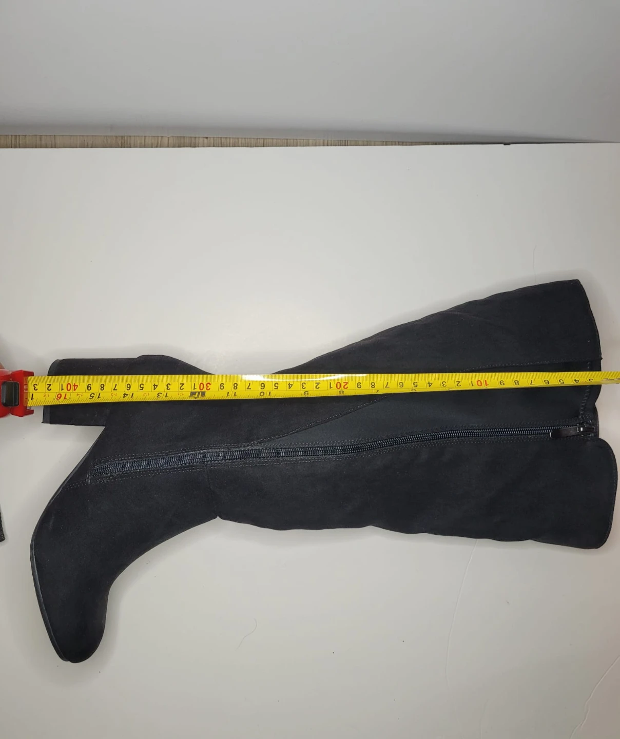 Black Over-the-Knee Boots Size 6.5W - photo 3