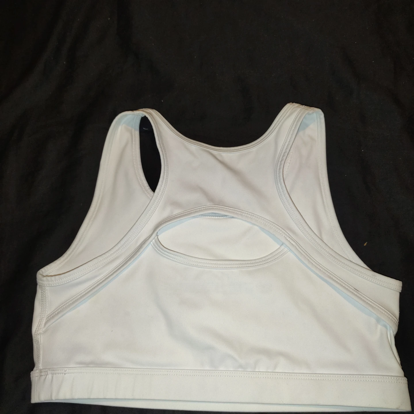 2 pcWhite and black sports Bra - photo 2