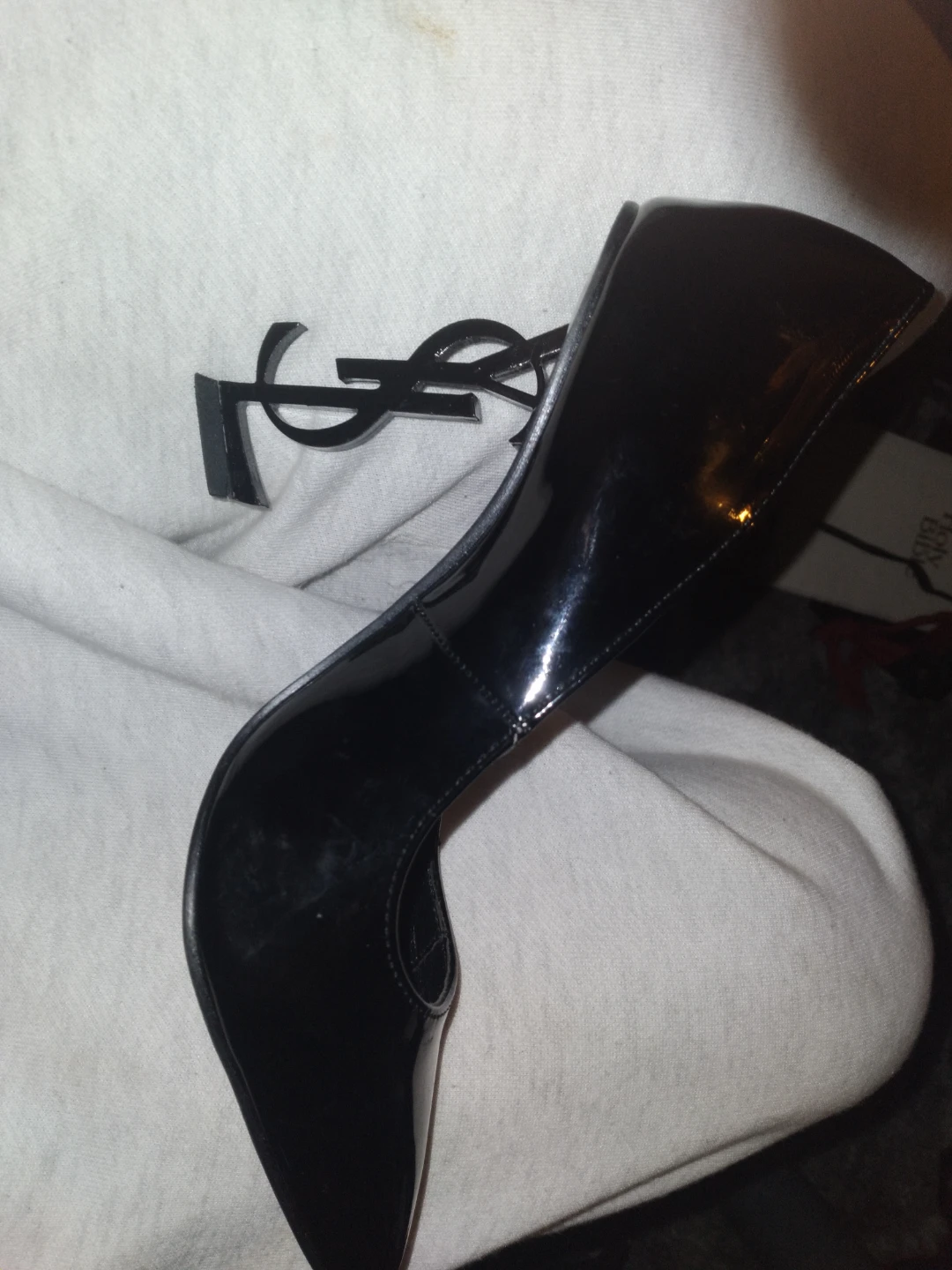 Saint Laurent Opyum Patent Leather Heels - photo 2