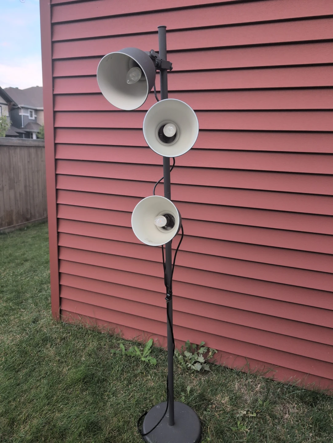 Three-Head Adjustable Floor Lamp