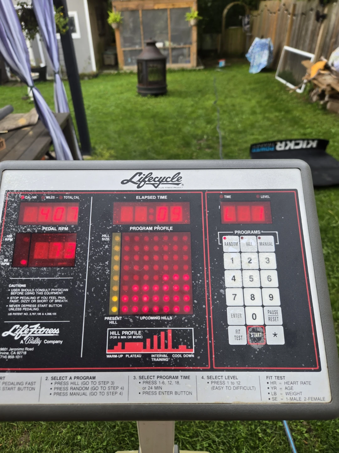 Life Fitness Lifecycle 6500 Exercise Bike - photo 2