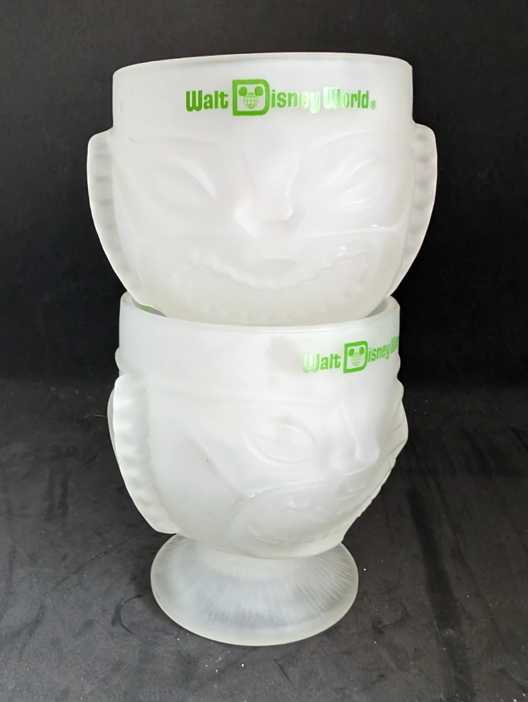 2 Walt Disney World Frosted Tiki Mugs - photo 3