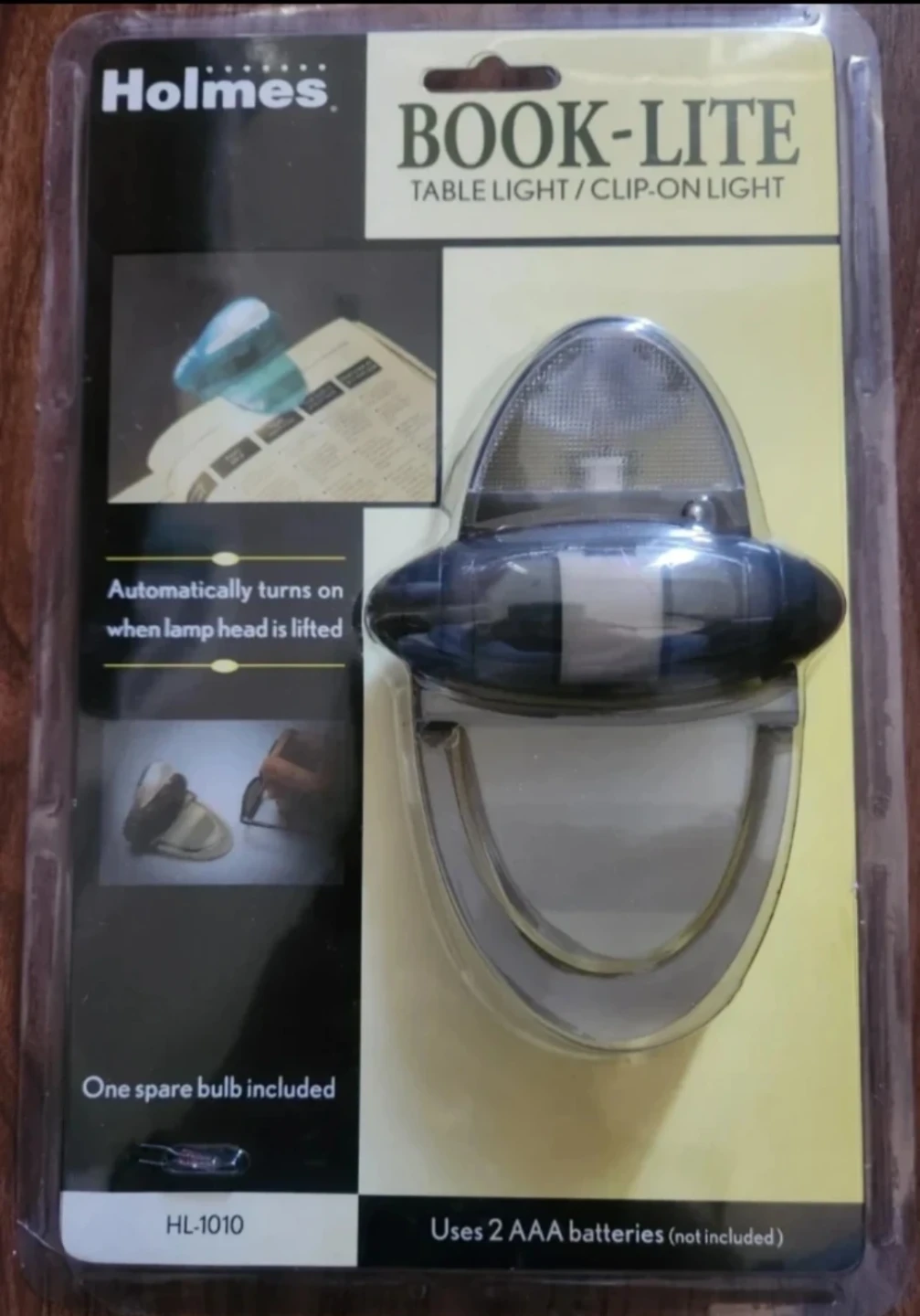 🏈Holmes Book-Lite Table/Clip-On Light