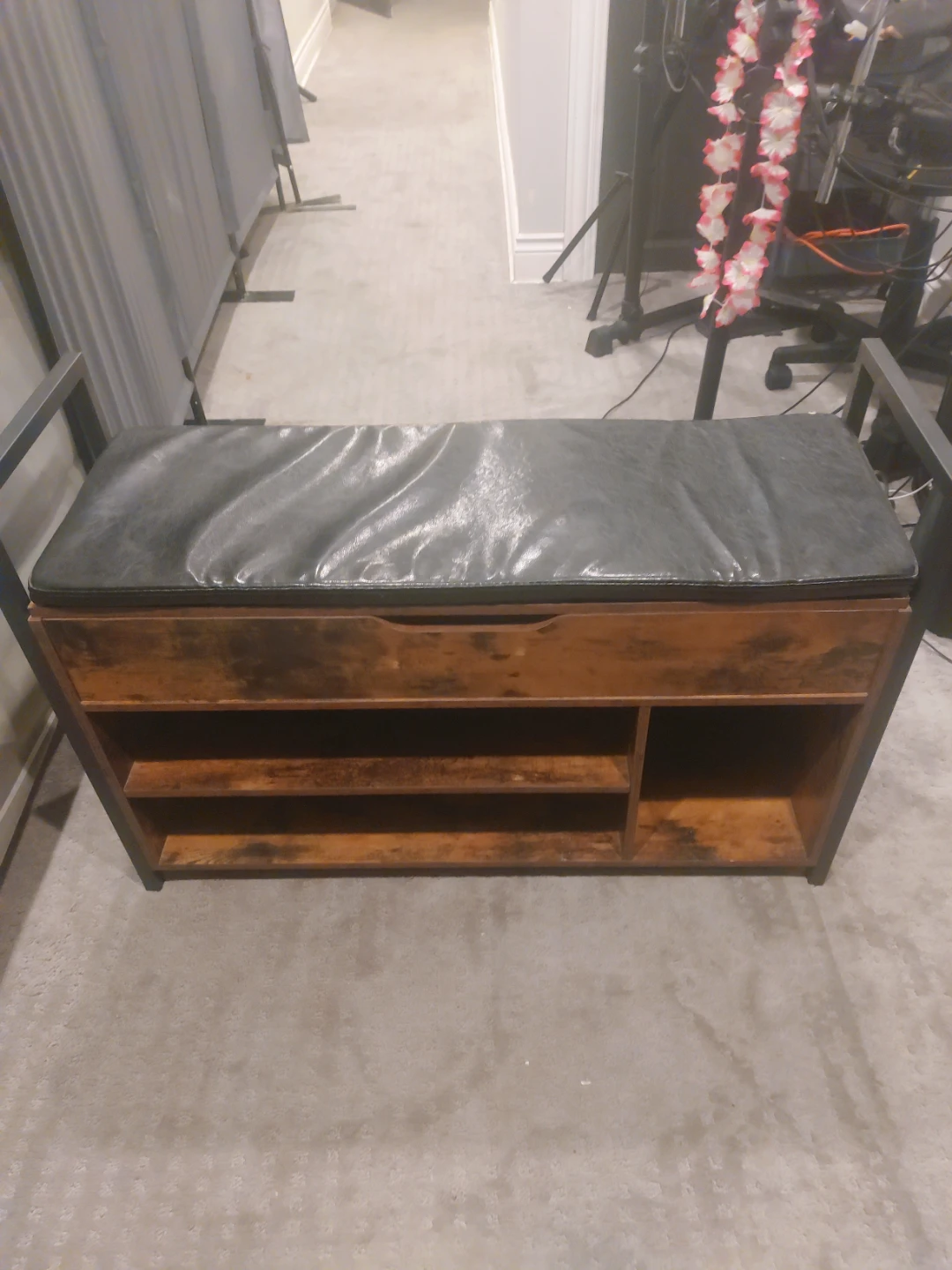 Entryway Storage Bench with Seat