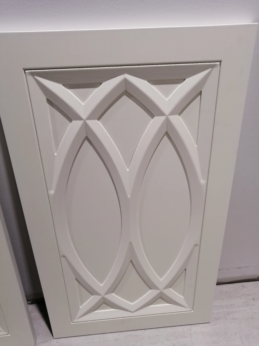 2 Off-White Decorative Cabinet Doors