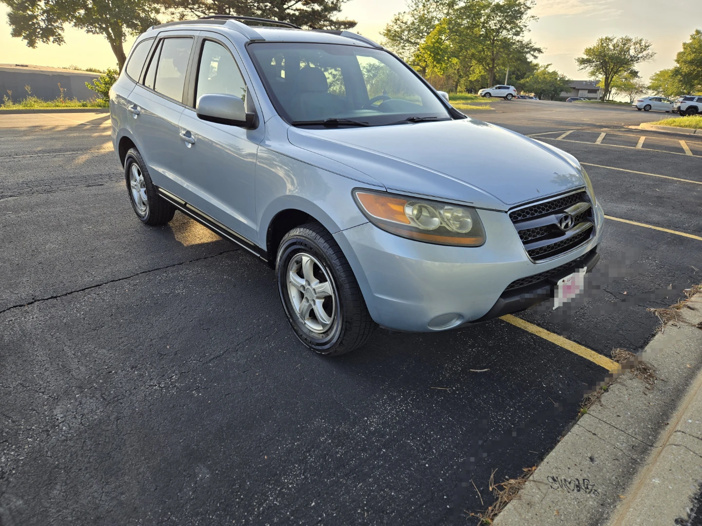 2007Hyundai Santa Fe SUV - Silver - photo 2