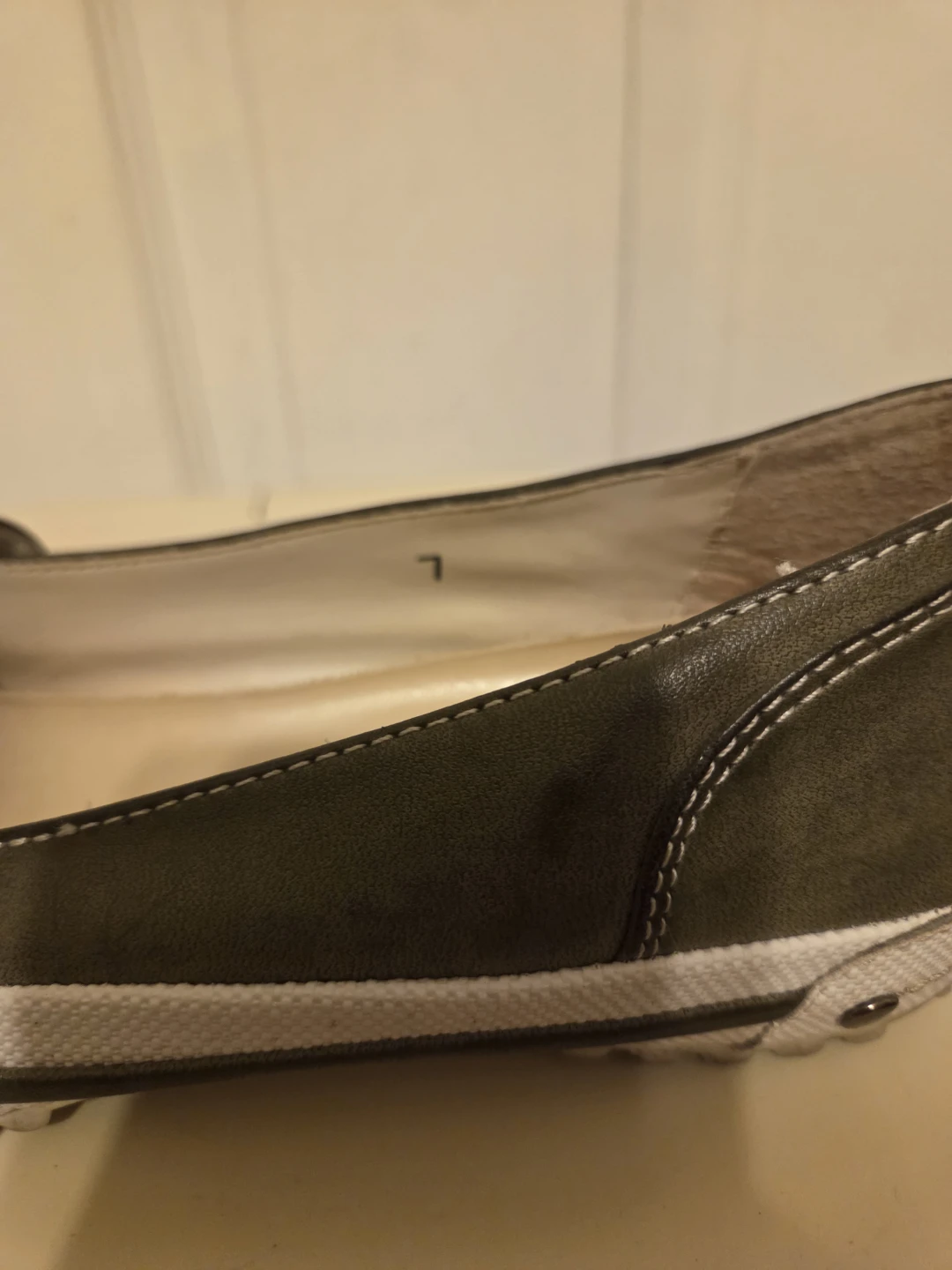 Smac 21 Olive Green Flat Shoes - photo 5