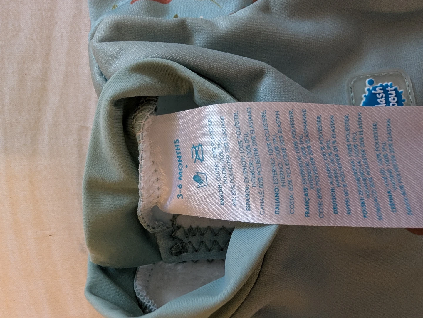 Splash About Warm-in-One Wetsuit 3-6 Months - photo 3