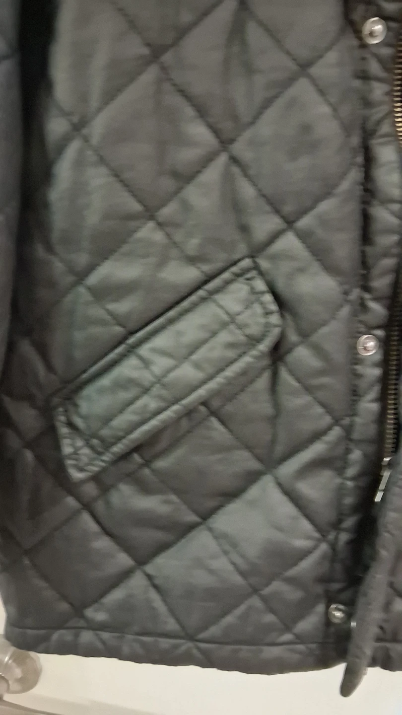 Madewell Black Quilted Bomber Jacket size M - photo 4