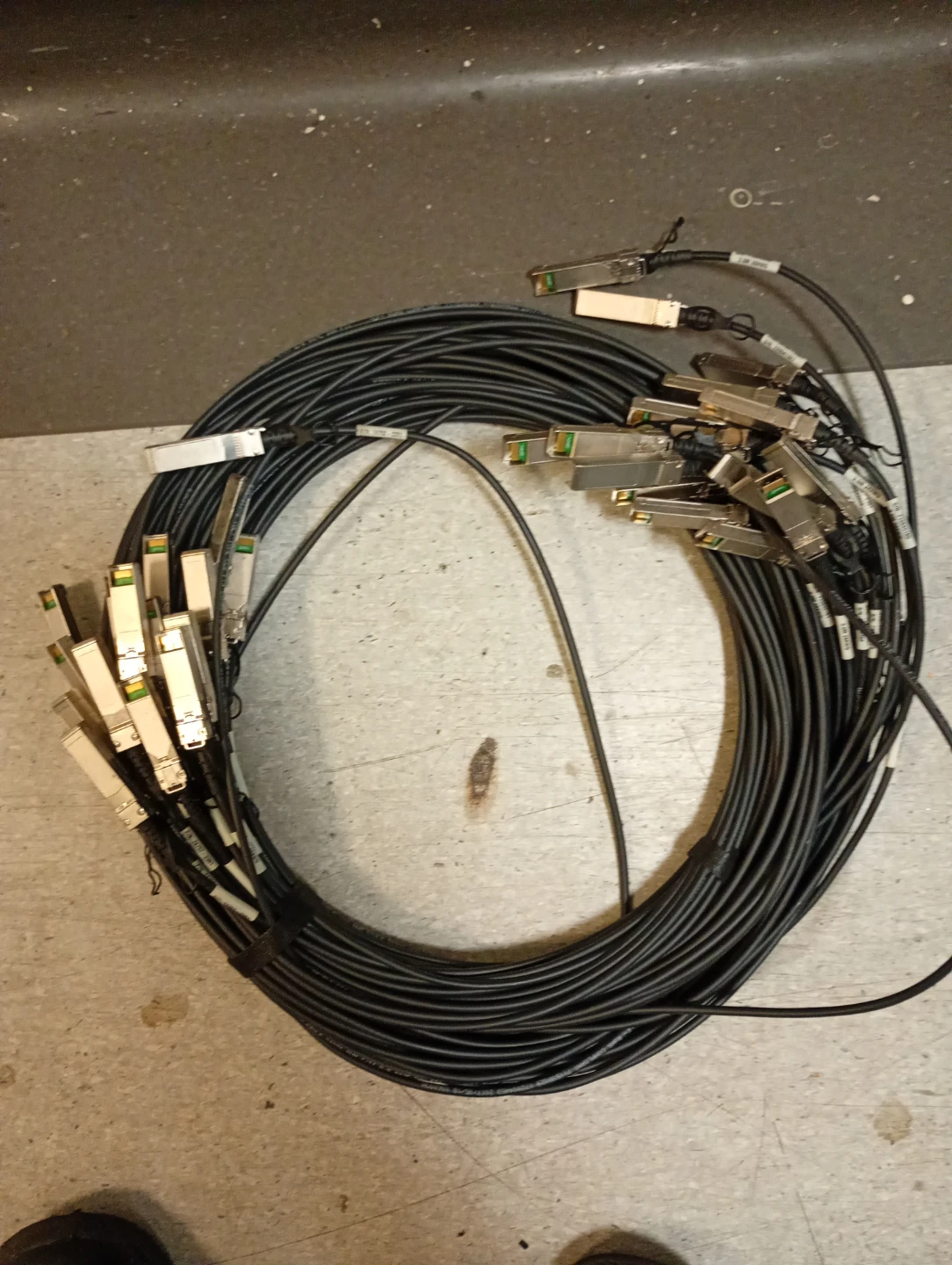 Lot of Multiple SFP+ Direct Attach Copper Cables