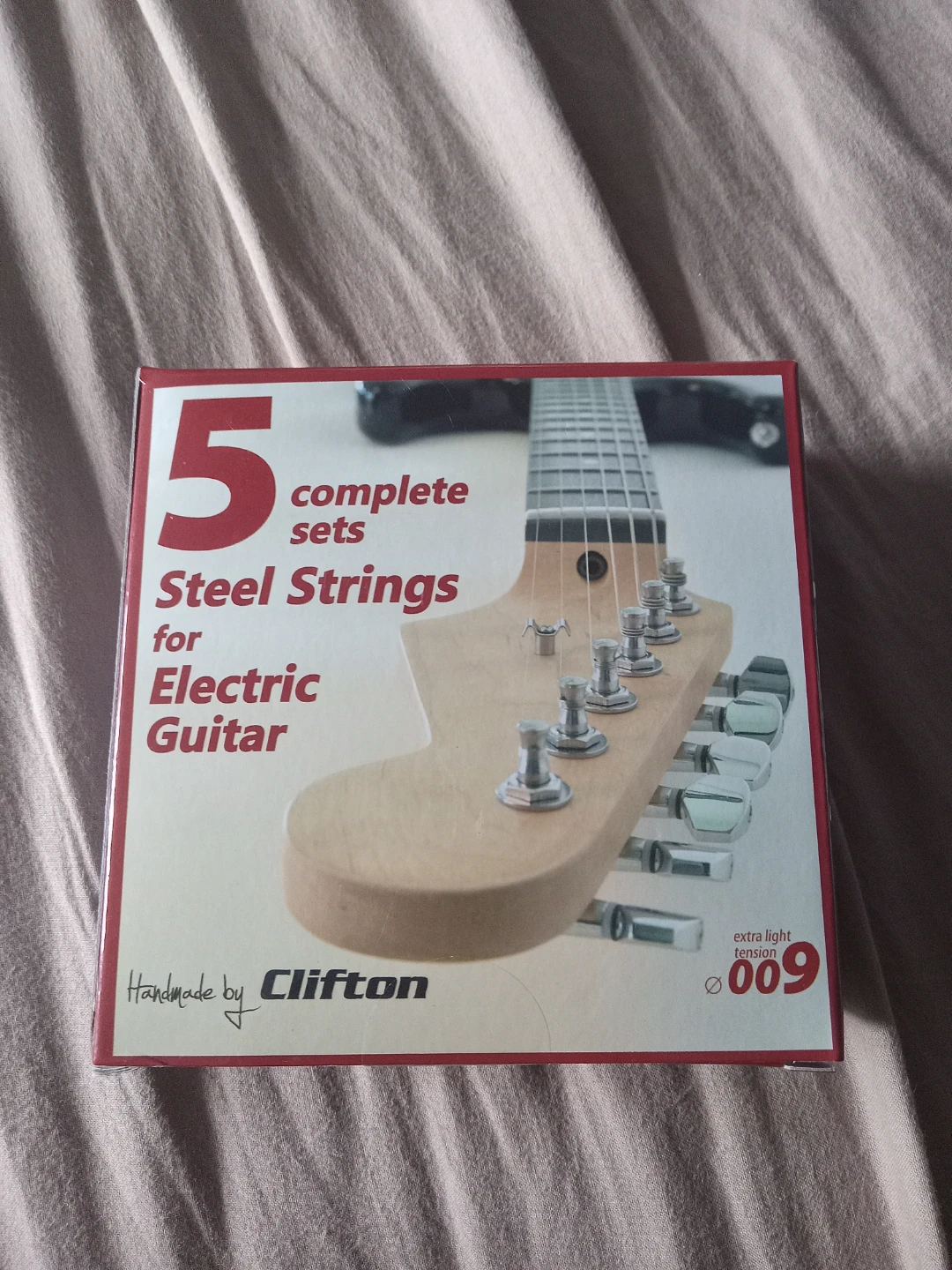Clifton 5 Sets Steel Electric Guitar Strings