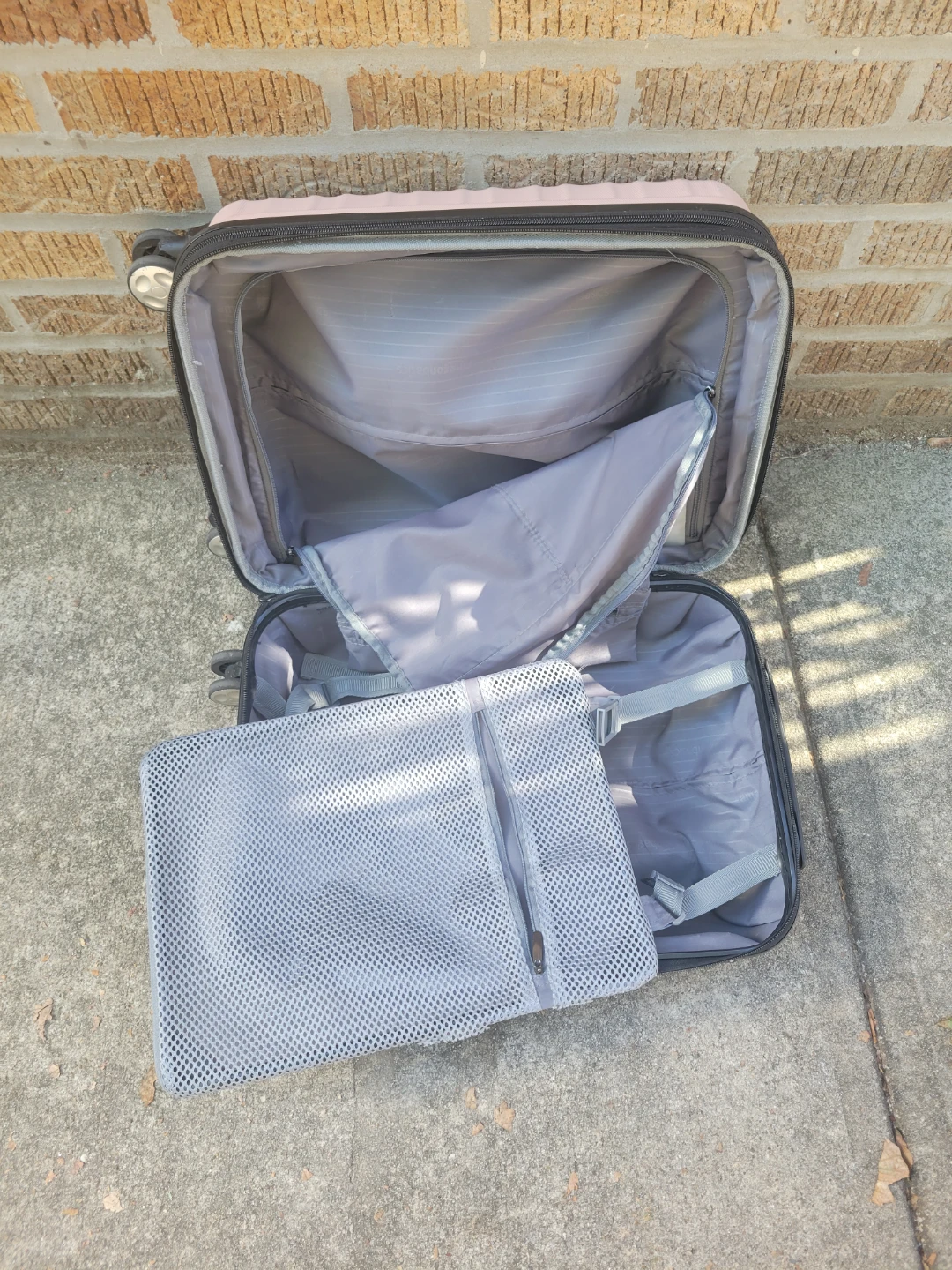 Pink Hardshell Carry-On Suitcase - photo 4