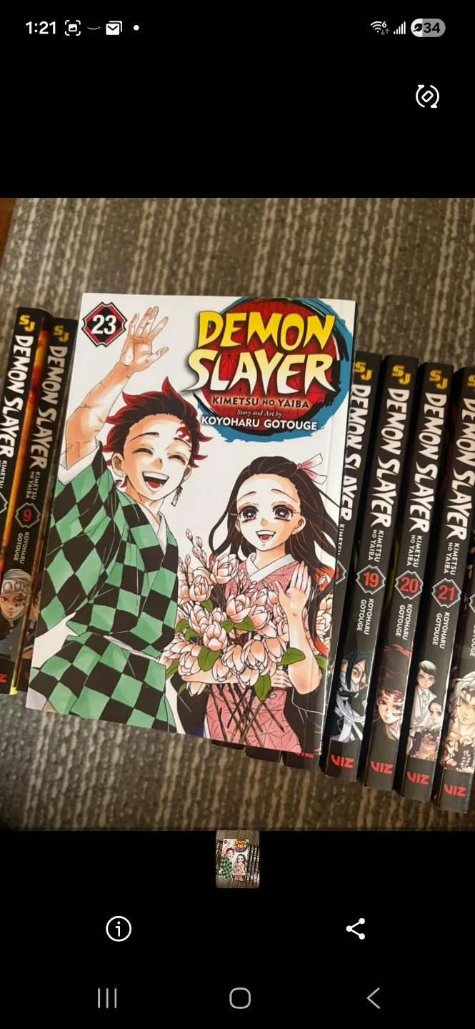 Demon Slayer Manga Volumes 8-23