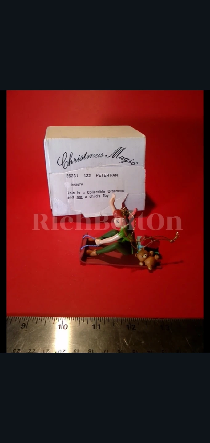 Disney Peter Pan Christmas Magic Ornament