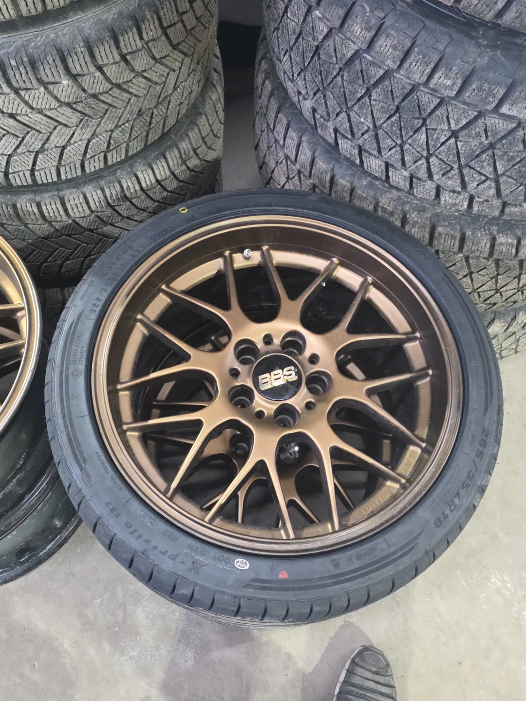 BBS RGR 18X9.5" 5X114.3 ET +20