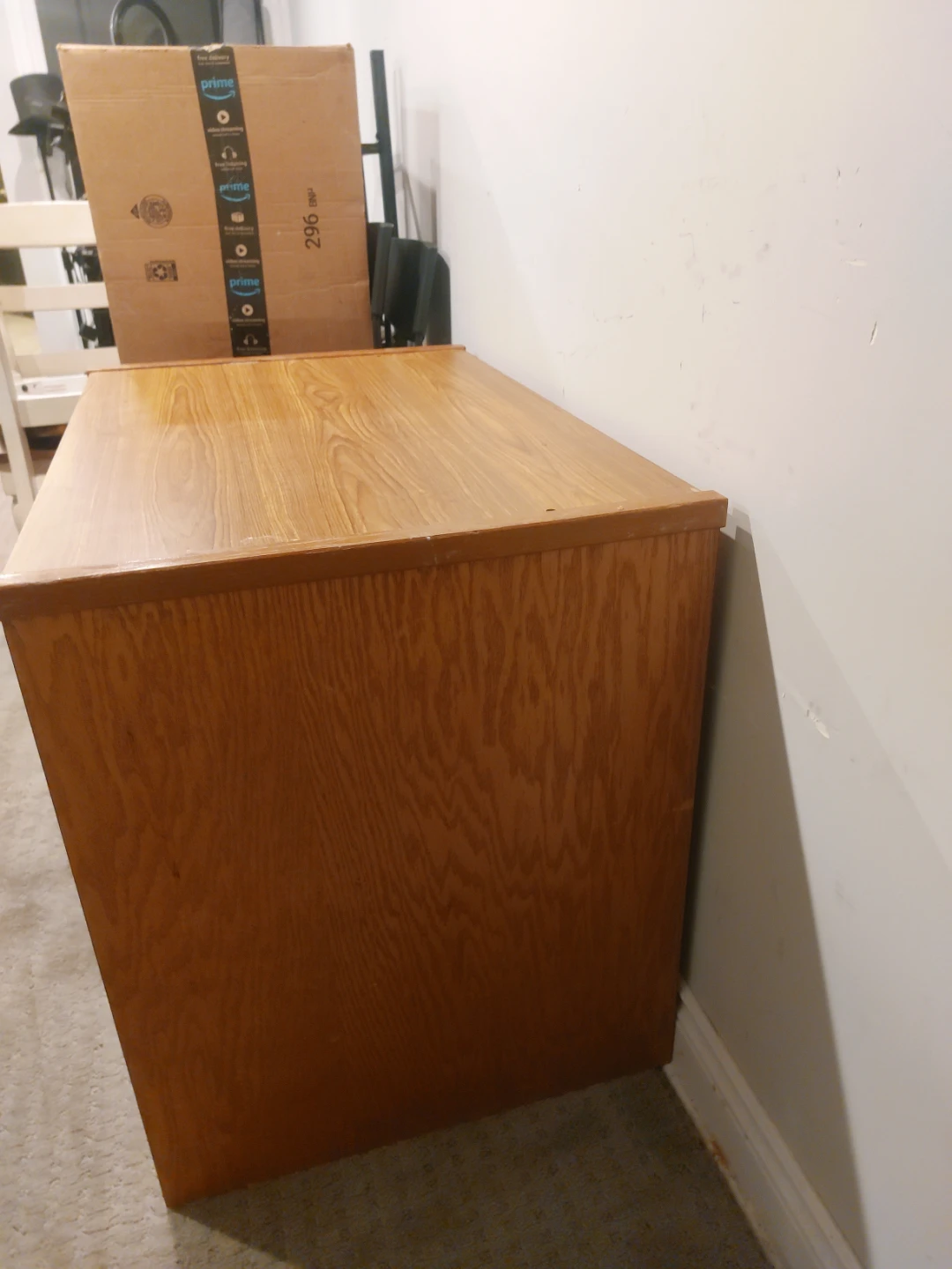 Three-Drawer Wooden Dresser - photo 4