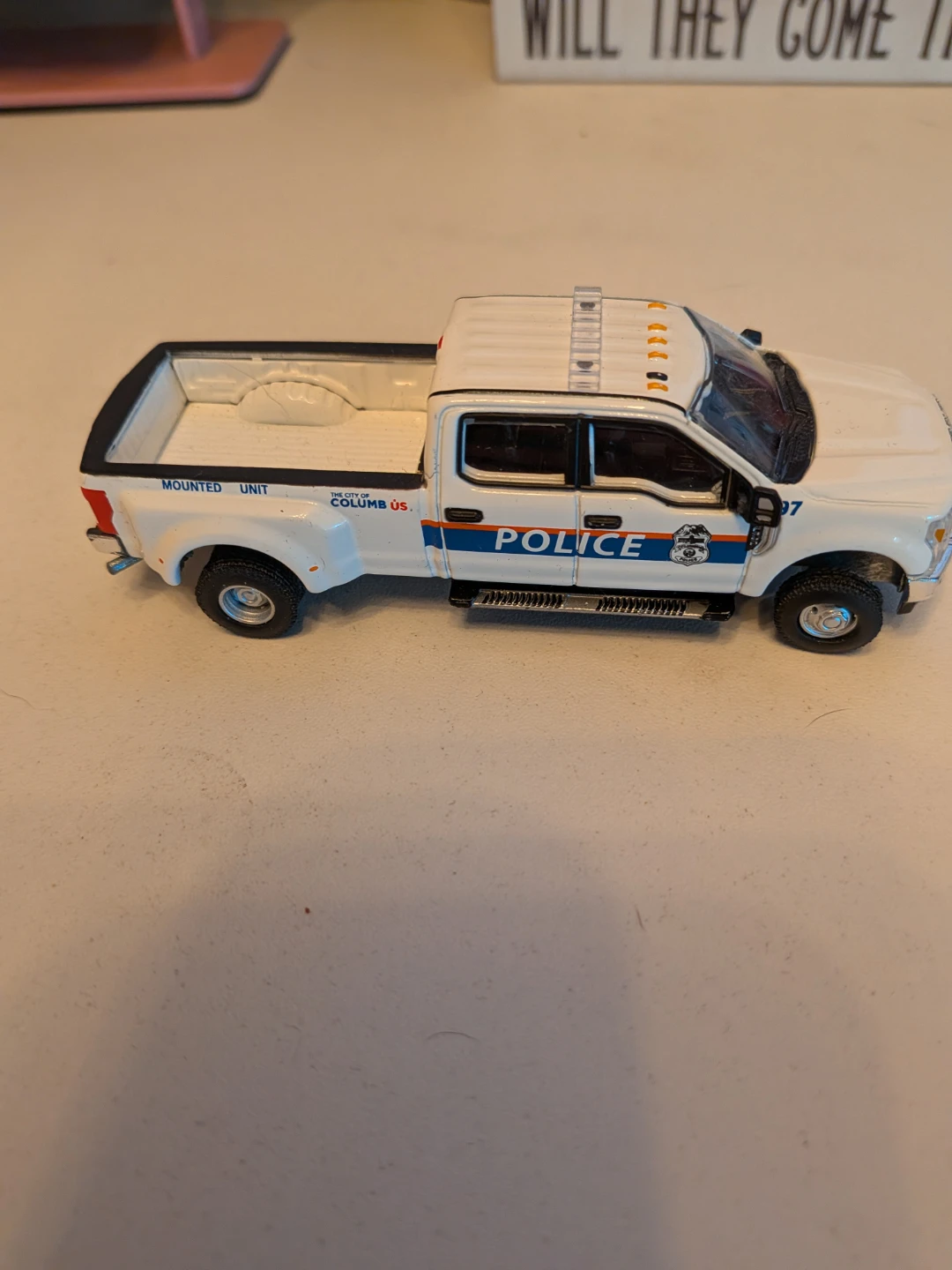 City of Columbus Police Die-cast Truck