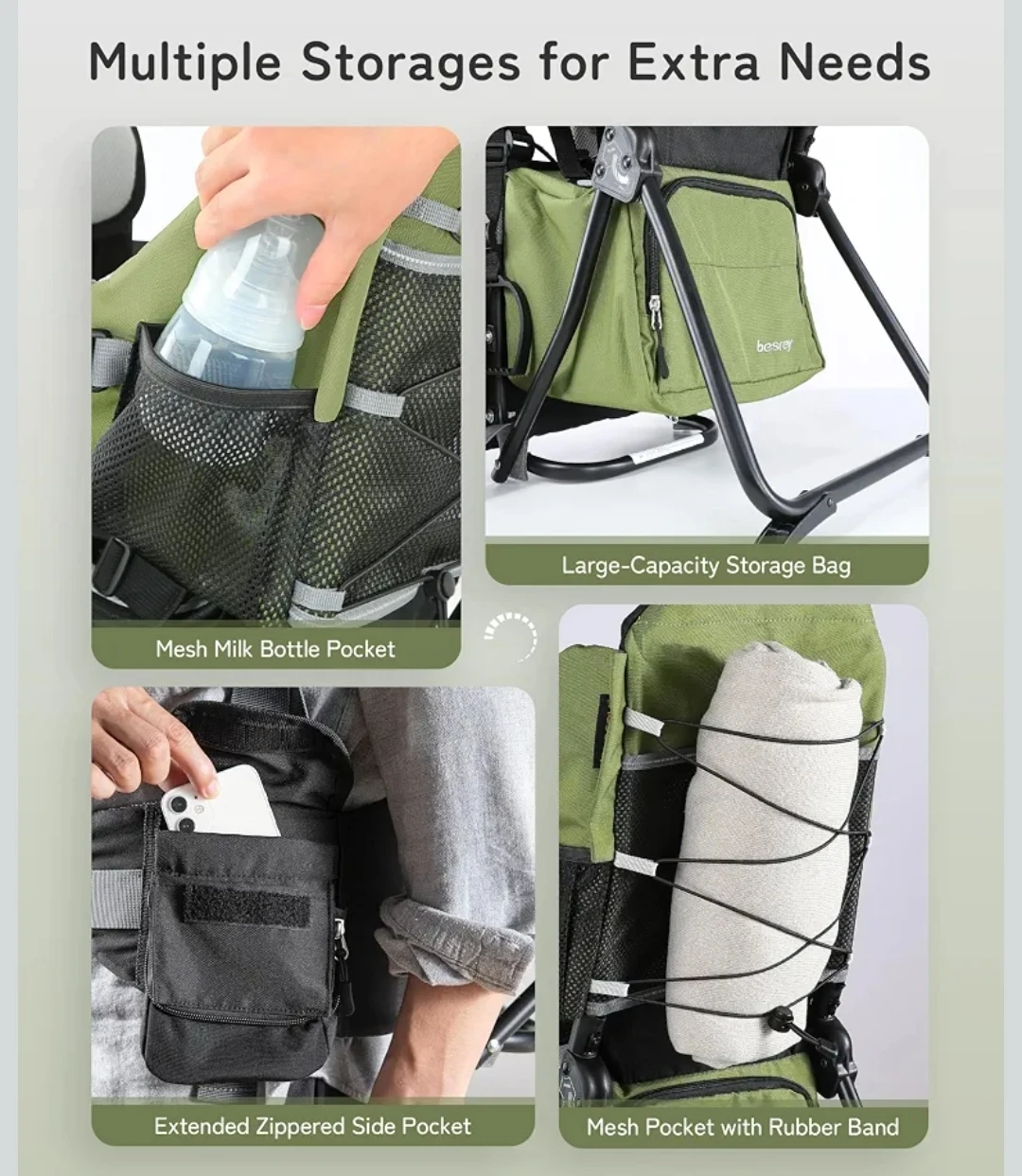 Backpack for toddlers up to 44lb (20kg) - photo 5