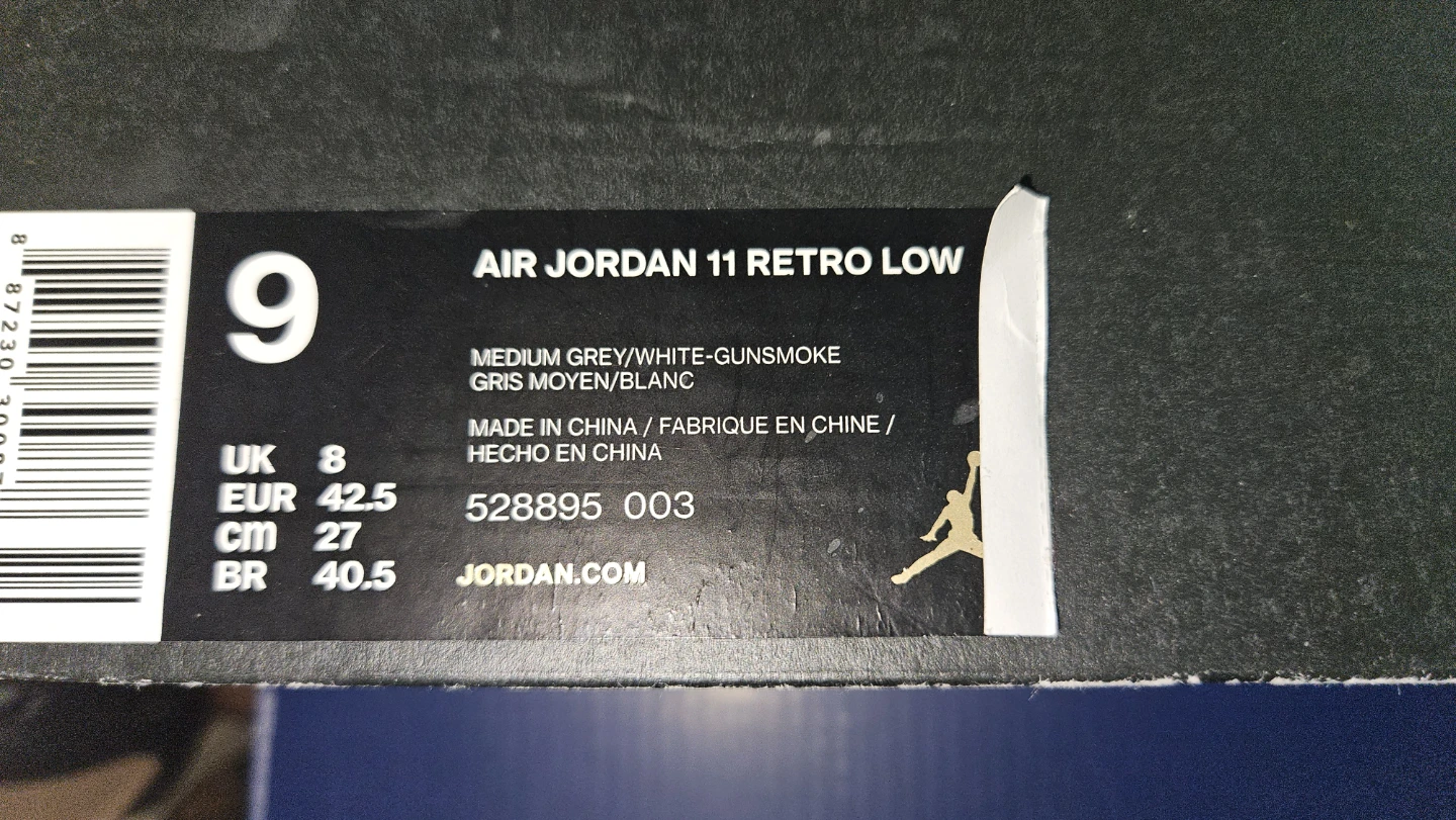 Jordan 11 low