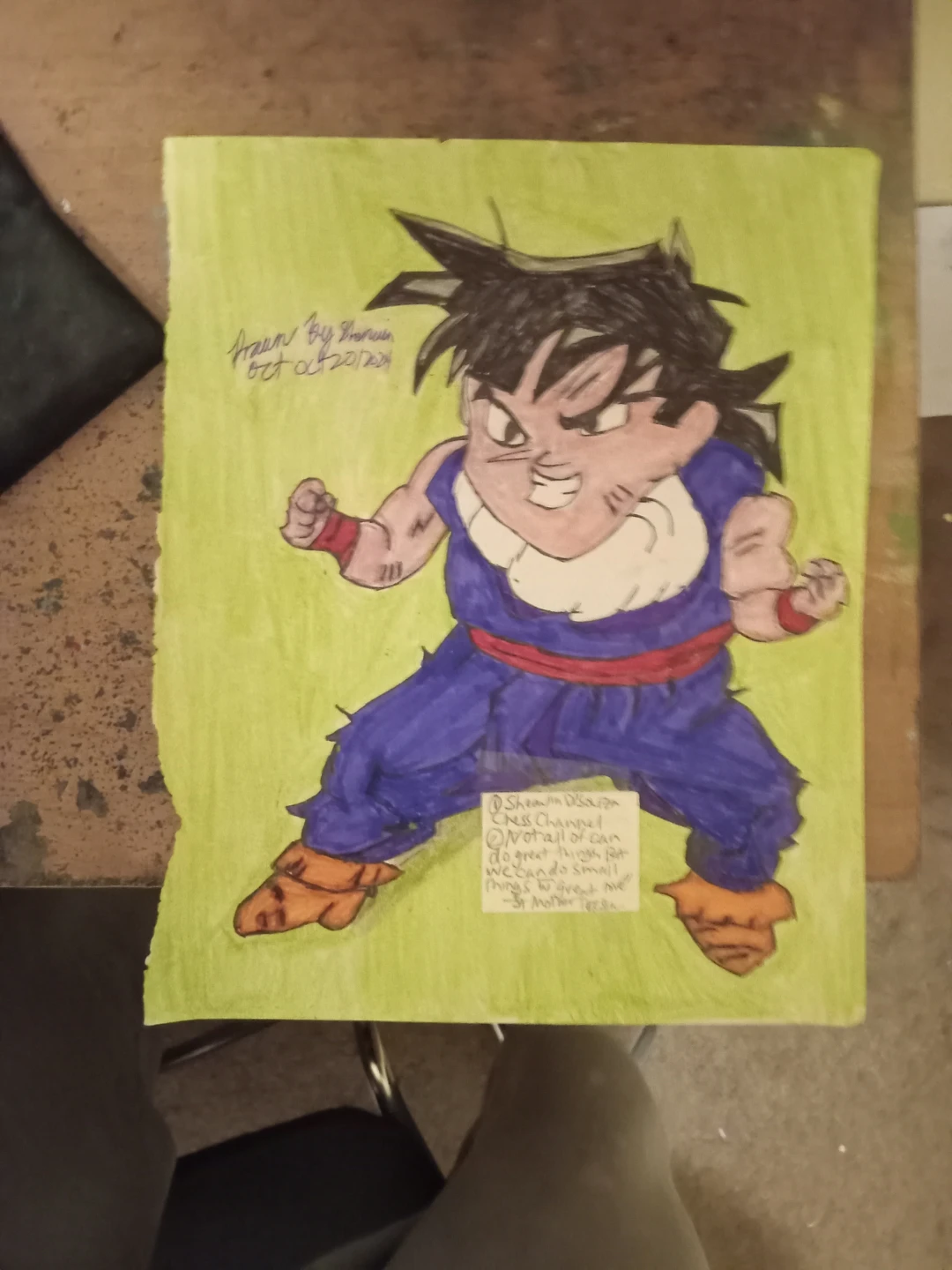 Goku from Dragon Ball Z by Custom Artist Sherwin - photo 3
