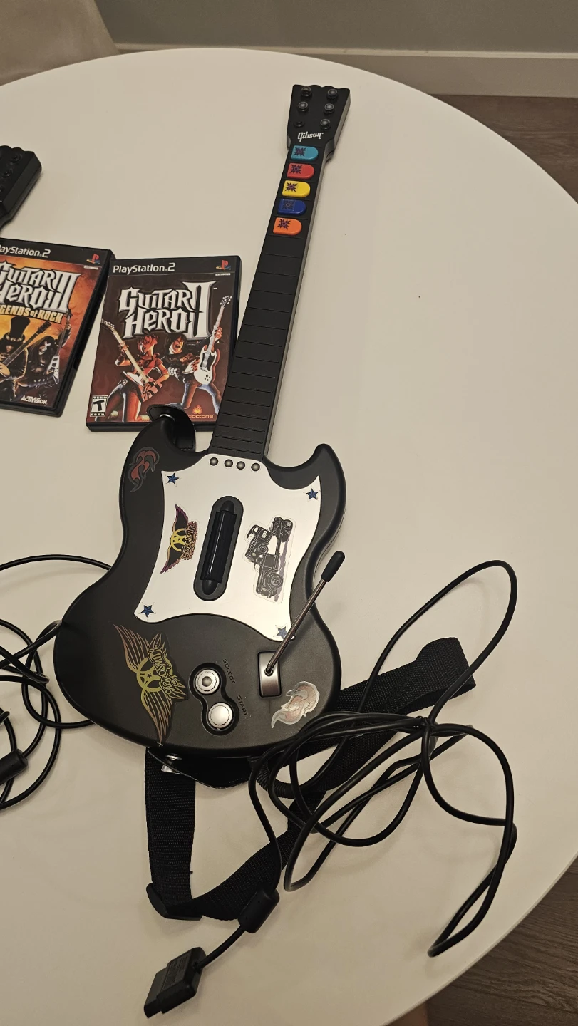 Guitar for PlayStation 2 guitar hero - photo 4