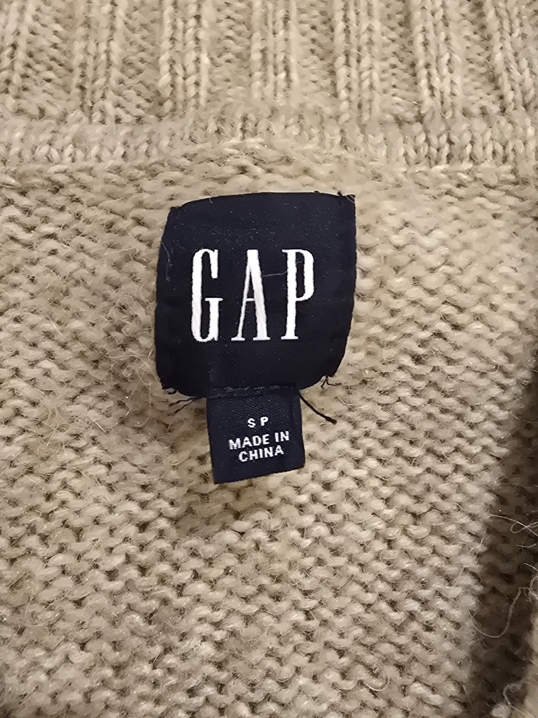 Gap Beige Cardigan - Small - photo 2