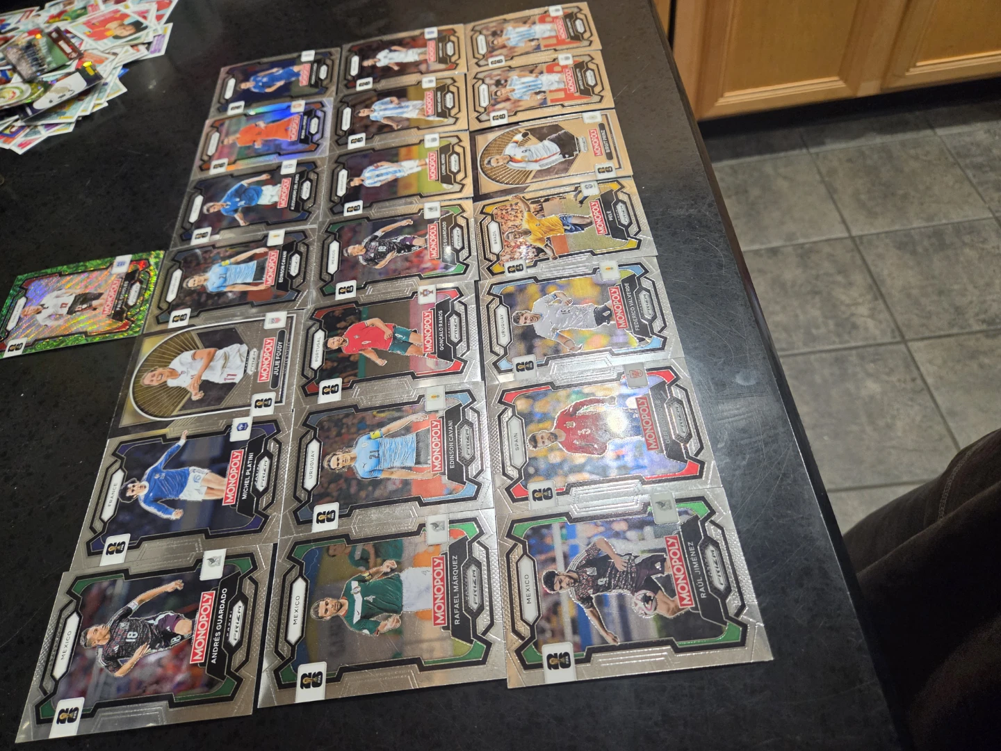 Panini Monopoly Prizm Soccer Trading Cards - photo 3