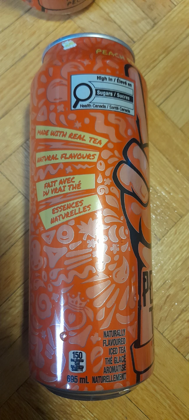 11 Peace Tea Peach Cans