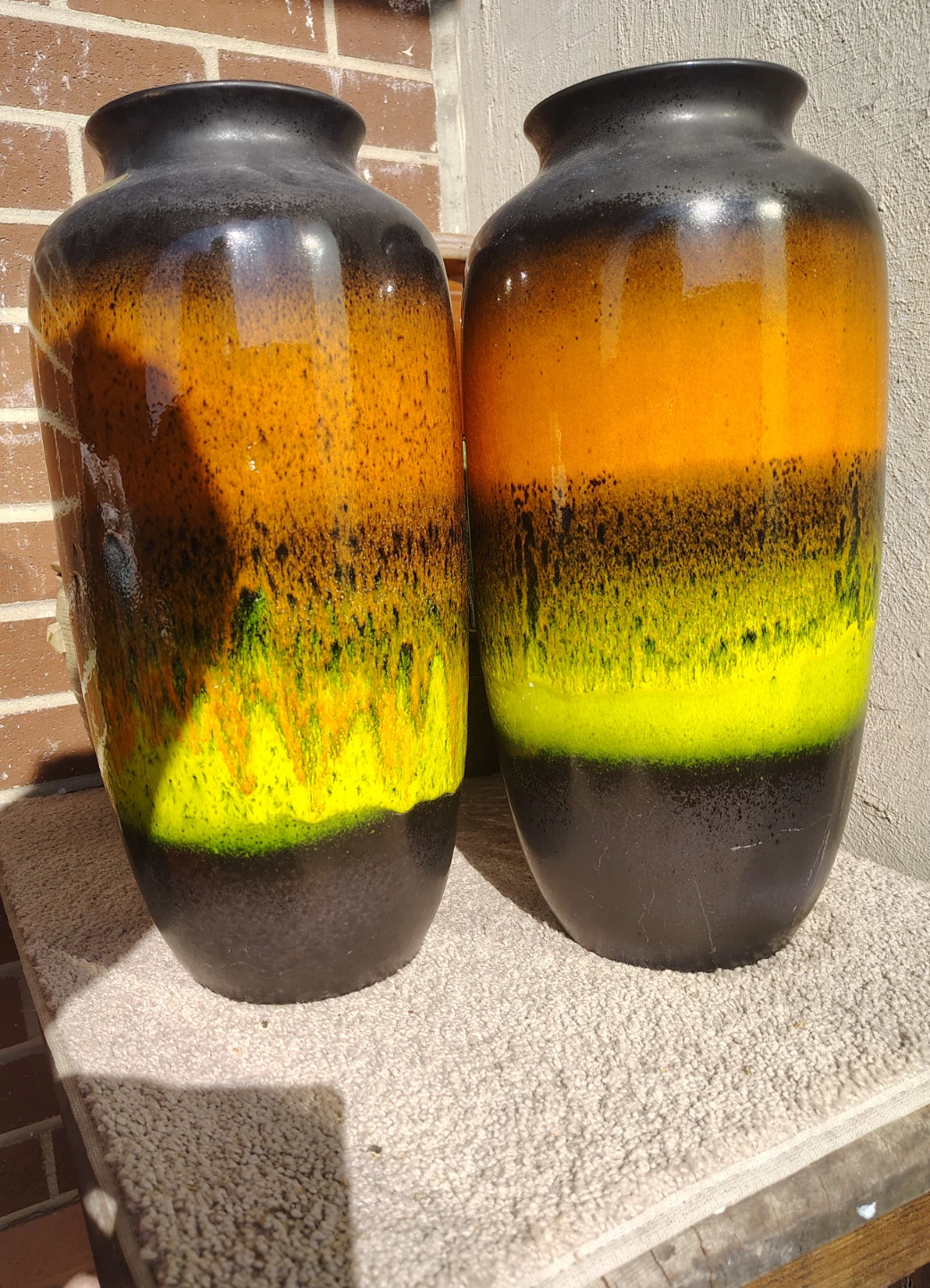 Two Vintage Carstens Tonnieshof Vases
