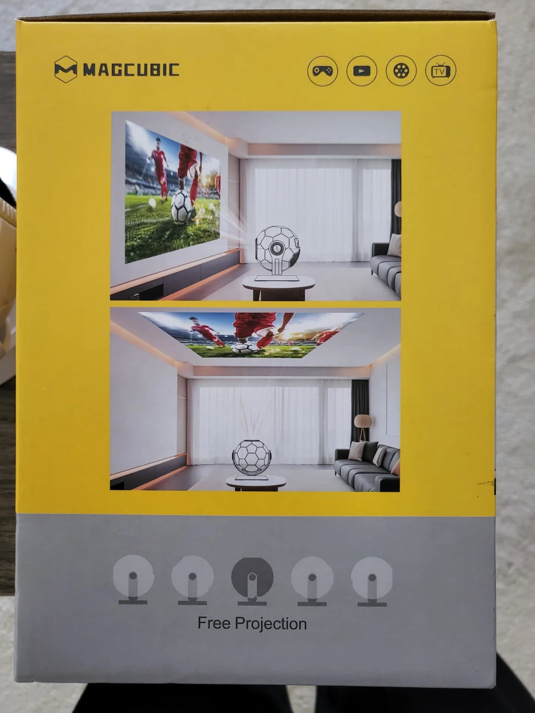 Magcubic Football Multimedia Projector - photo 2