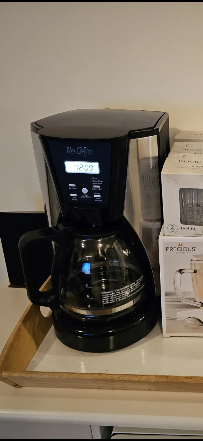 Mr. Coffee 12-Cup Programmable Coffee Maker (Machine Only)