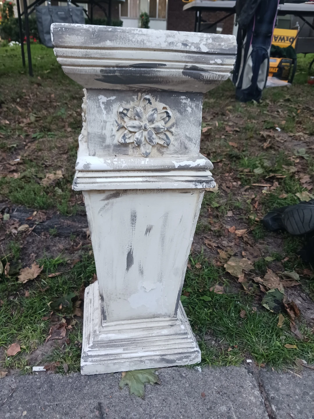 Decorative Distressed Plant Stand