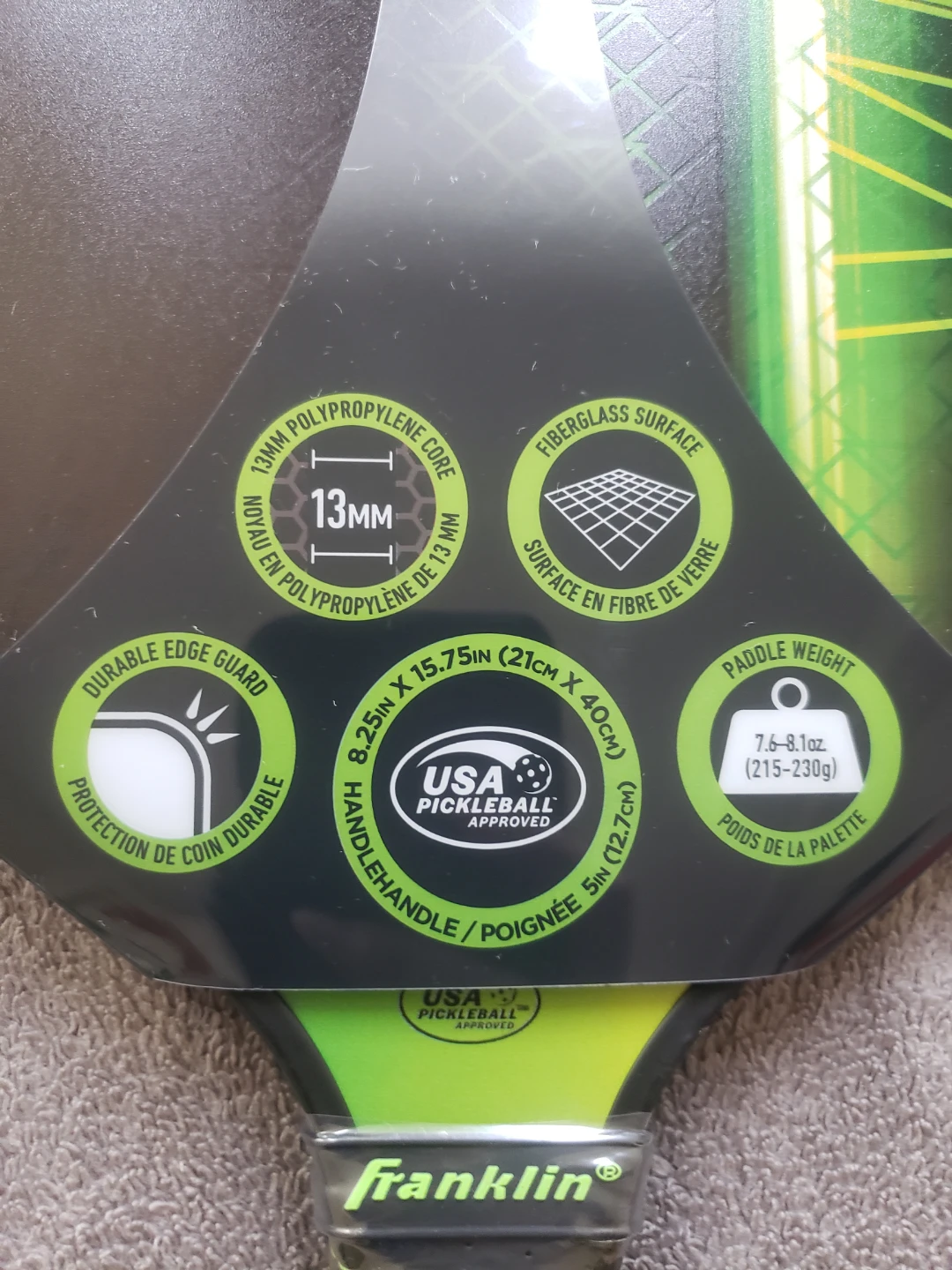 Franklin Vibe Pickleball Paddle - photo 3