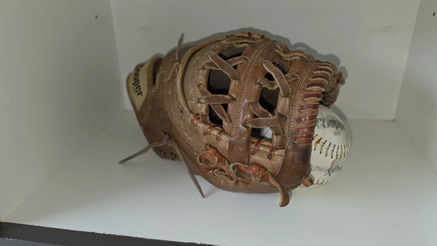 Cooper Baseball Glove with Ball