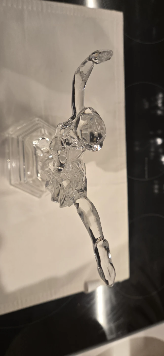 Clear Glass Ballerina Figurine - photo 2