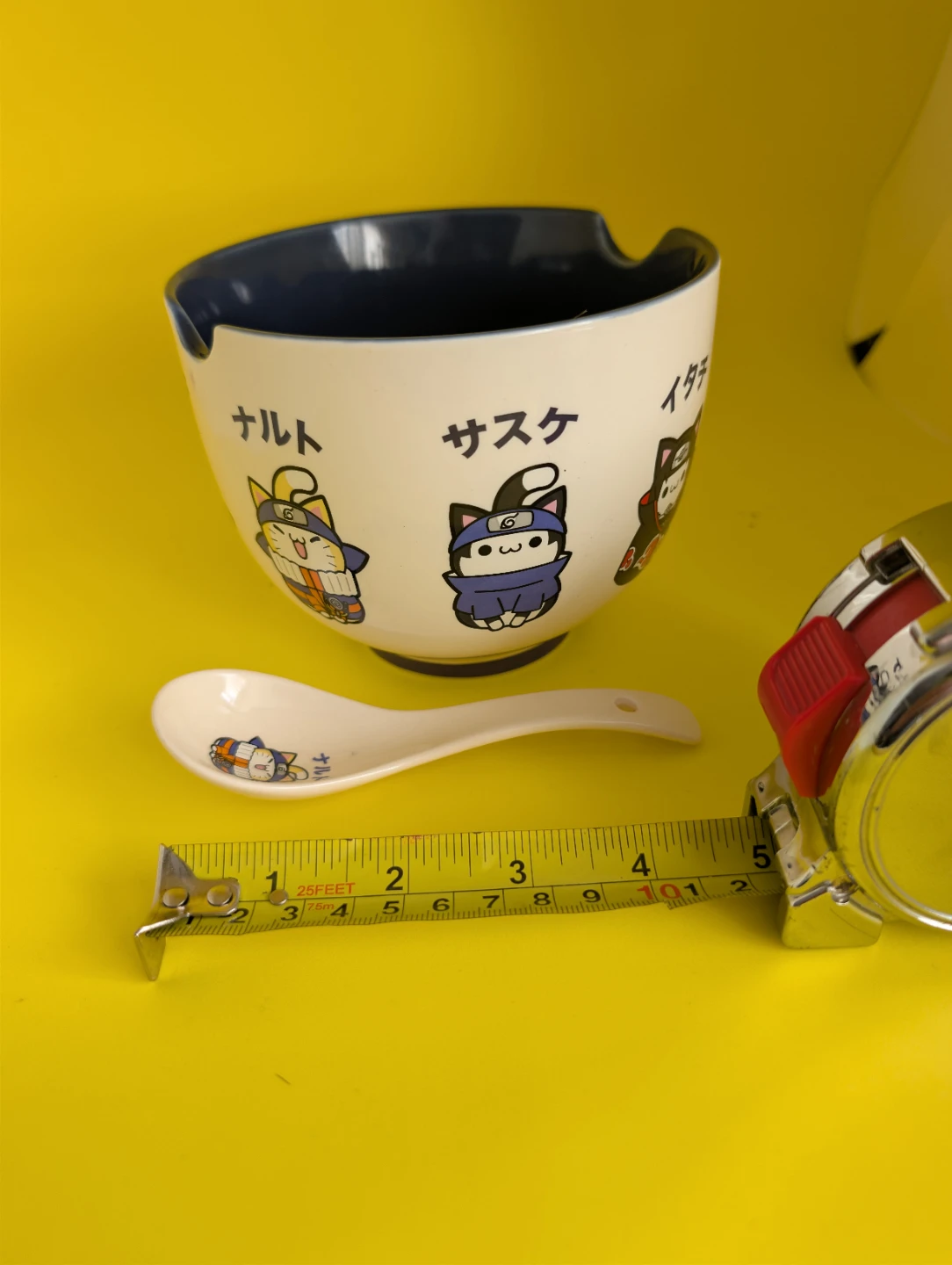 Nyaruto Ramen Bowl with Matching Spoon