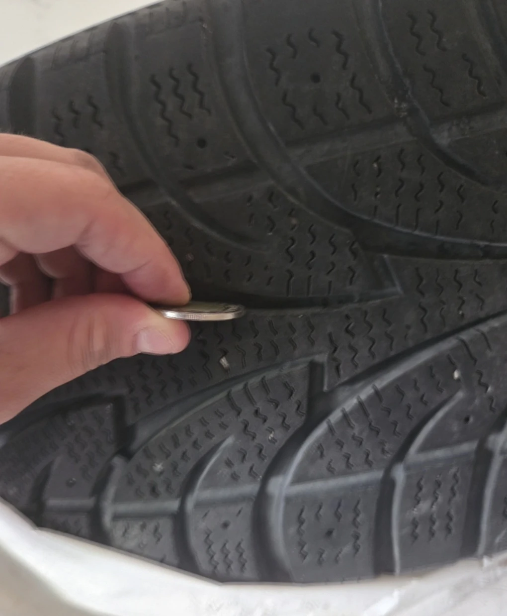Winter tires on rims - photo 5